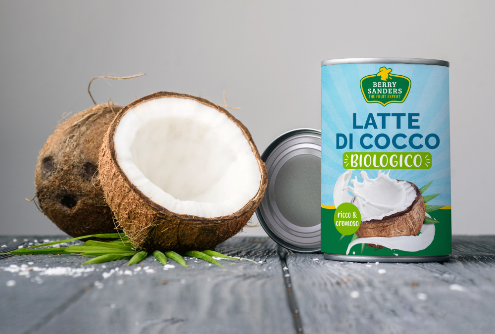 Atlante lancia su mercato il latte di cocco biologico Berry Sanders -  Atlante