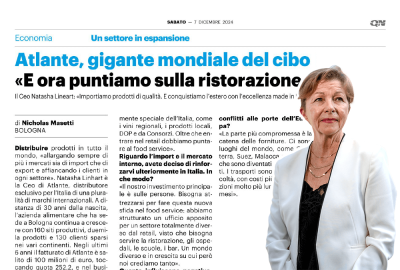 Natasha Linhart, CEO di Atlante, racconta la crescita dell’azienda e la promozione del Made in Italy nei mercati globali.